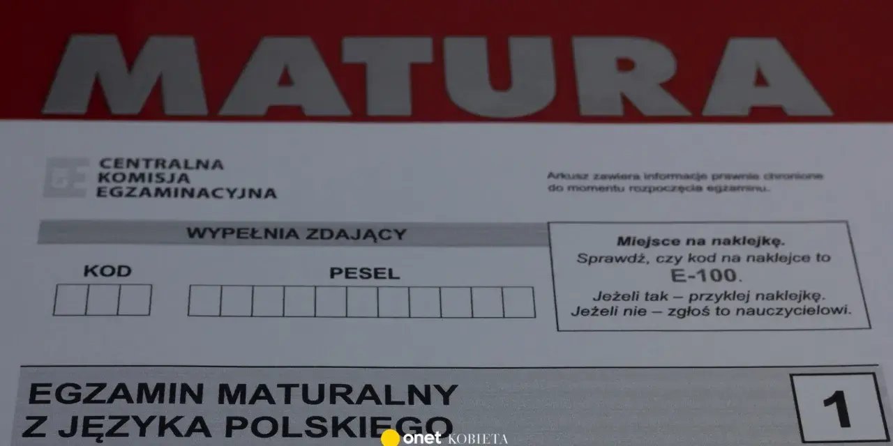 Błąd kardynalny na maturze? Na arkuszu z języka polskiego widać pole na PESEL i kod.