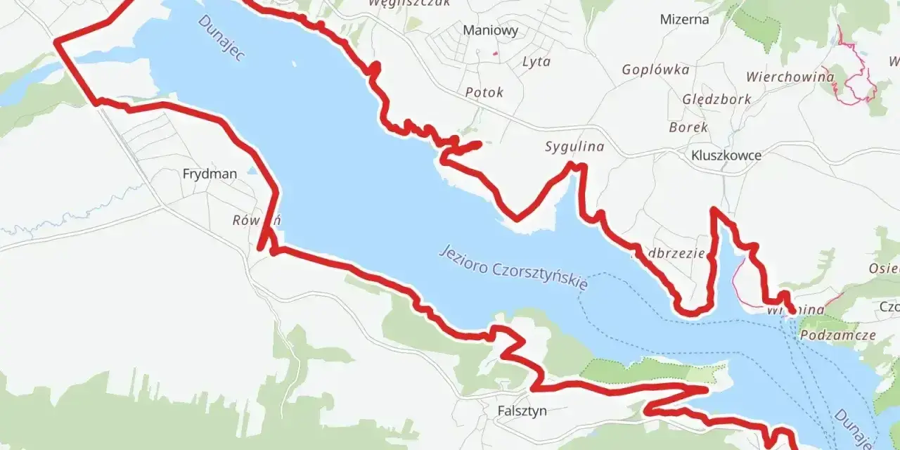 Trasa rowerowa wokół Jeziora Czorsztyńskiego, wzdłuż Dunajca. Velo Dunajec Zakliczyn zaprasza na malowniczą wycieczkę.