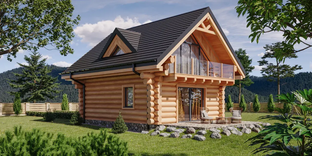 Ile kosztuje dom z bali 35m2? Sprawdź ukryte koszty budowy