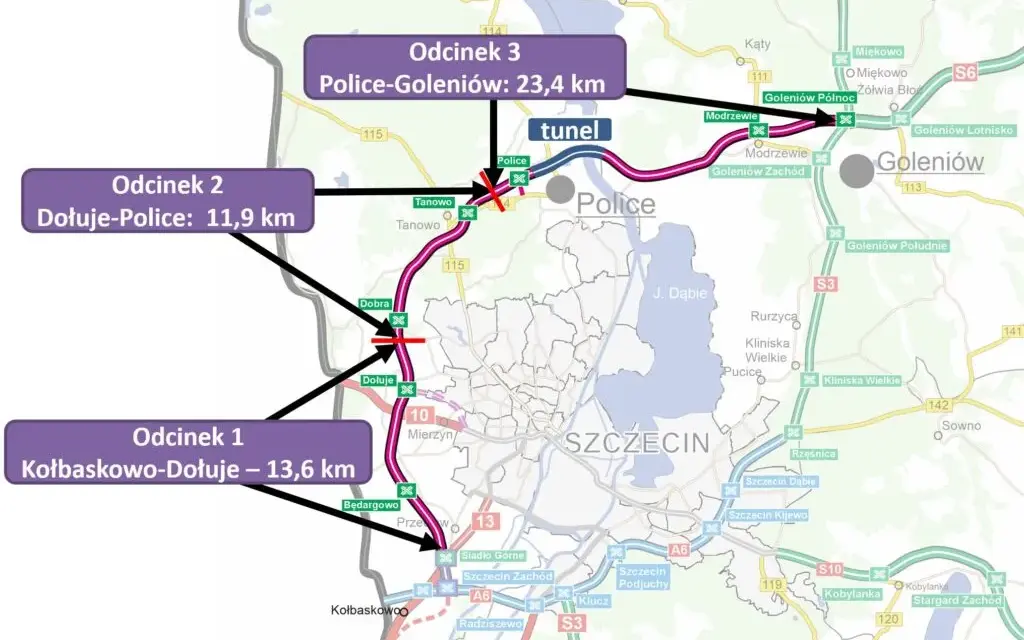 Zachodnia Obwodnica Szczecina: Kiedy pojedziemy? Harmonogram 2029/2033