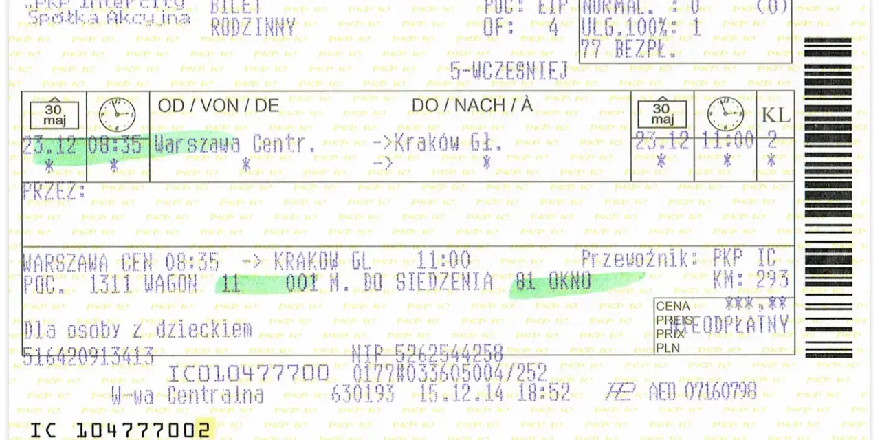 Gdzie jest numer biletu PKP? Odkryj miejsca, gdzie go znaleźć