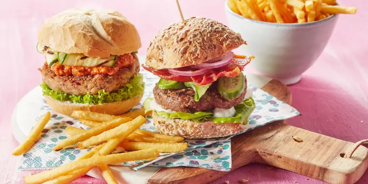 Co do burgera? Frytki, sałatki, sosy stwórz zestaw marzeń!