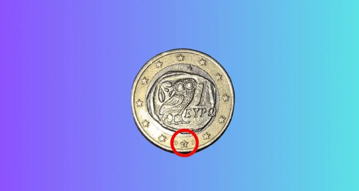 Une pièce de 1 € avec une chouette, symbole de sagesse, est mise en avant. Une petite étoile est encerclée.