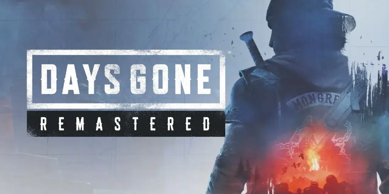 El protagonista de Days Gone Remastered, con su moto y hordas de infectados.