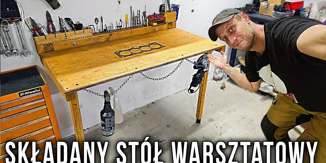 Jak zrobić stół ze składanymi nogami - proste kroki i porady