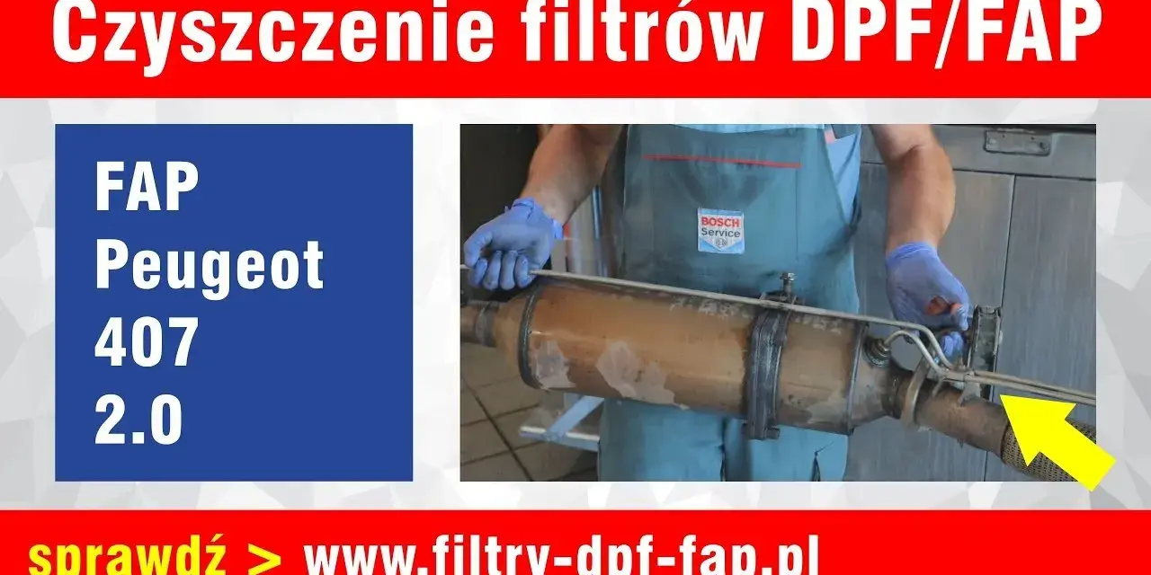 Peugeot 407 2.0 HDi FAP: Czy masz filtr? Jak sprawdzić i co dalej?