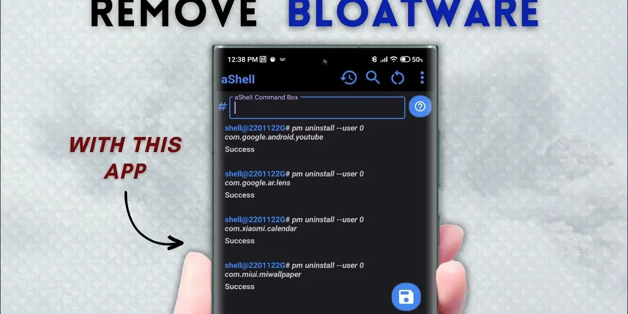 Jak usunąć bloatware z Androida? Szybki telefon bez roota!