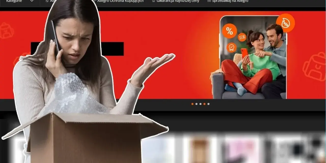 Zirytowana klientka dzwoni w sprawie problematycznego zakupu. Zastanawia się, ile czasu na rozpatrzenie reklamacji ma Allegro.