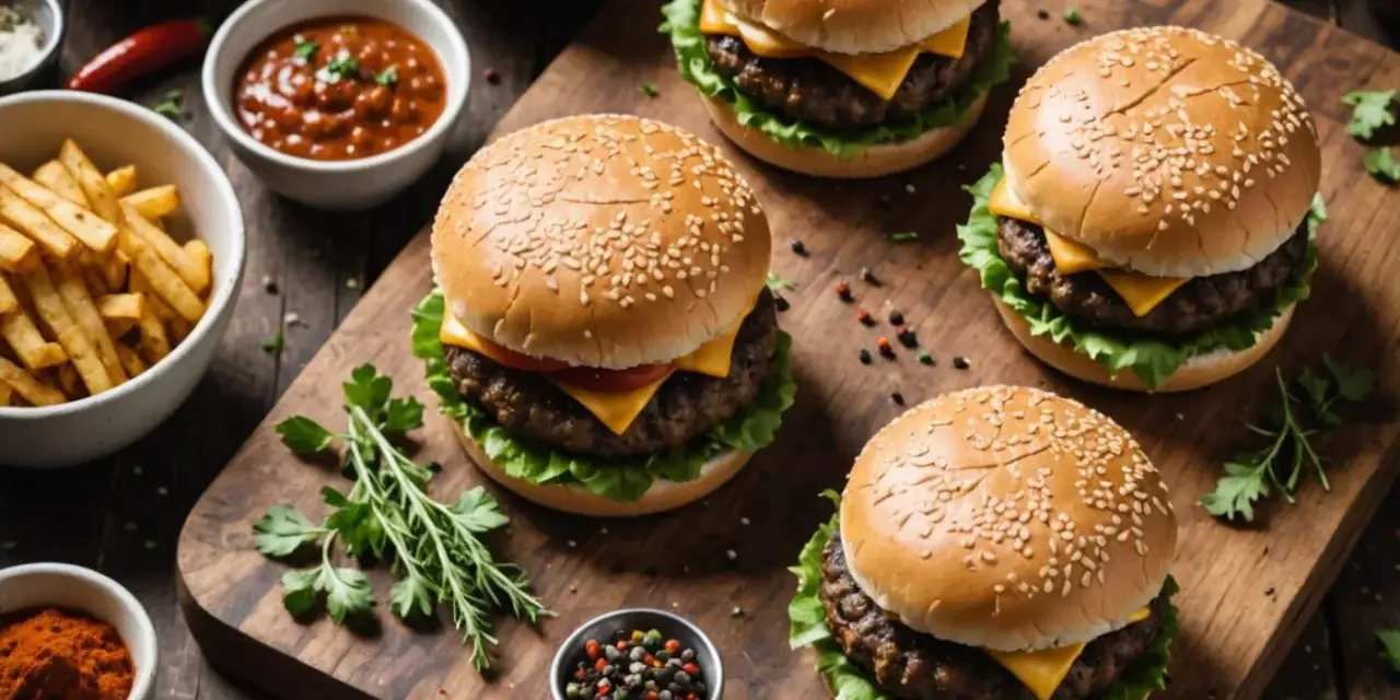Jakie mięso na burgery? Sekret soczystości i smaku!