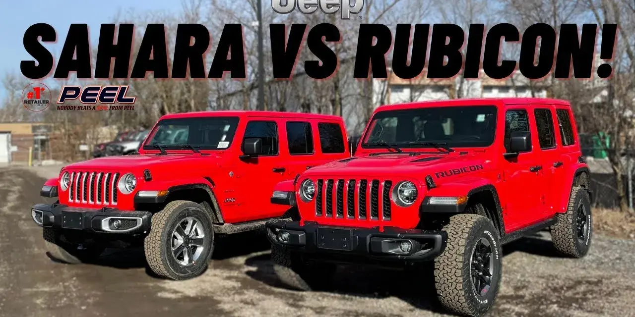 Jeep Wrangler Sahara czy Rubicon - który model lepiej spełni Twoje oczekiwania?