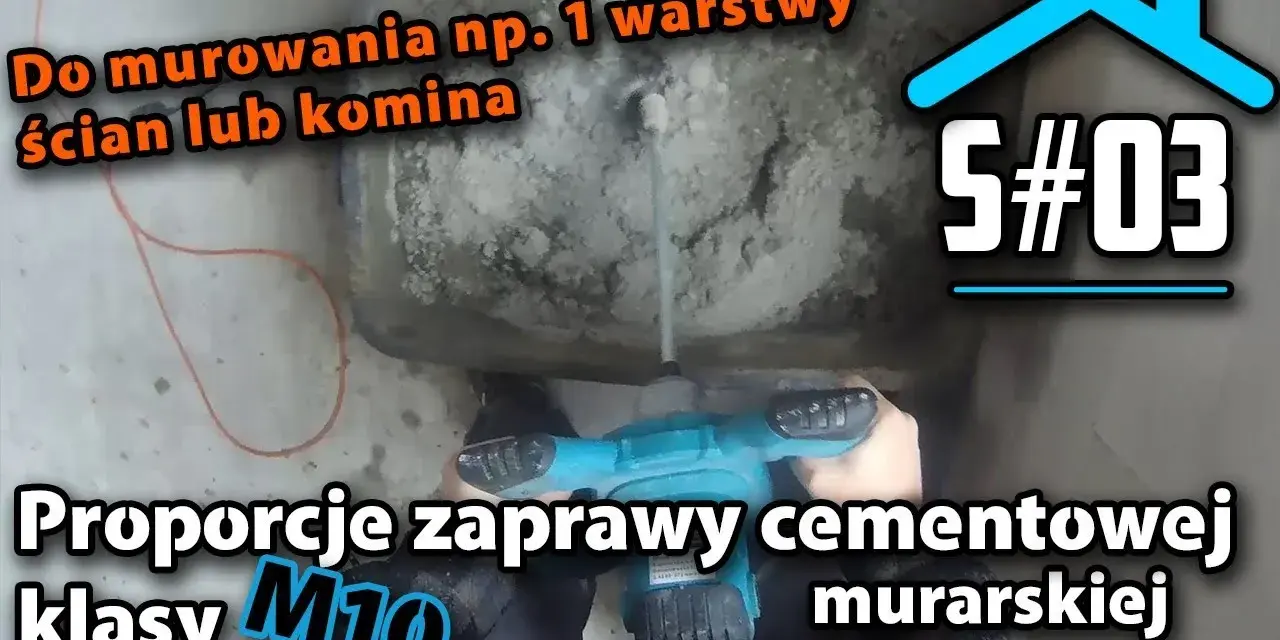 Jak zrobić zaprawę cementową: proste przepisy i najczęstsze błędy
