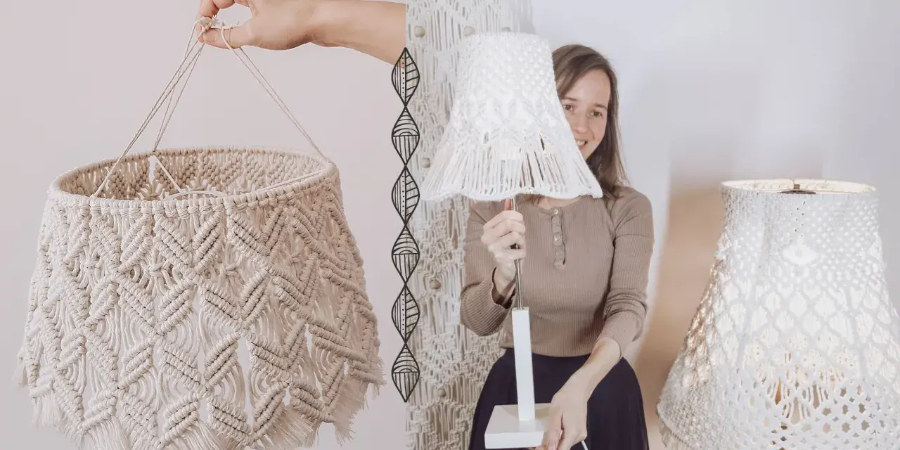 Abażur ze sznurka krok po kroku: Stwórz lampę DIY!