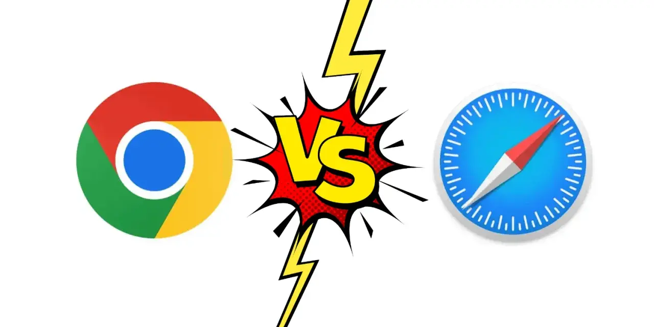 Ikona Google Chrome kontra ikona Safari. Który przeglądarka będzie lepsza na Windows?