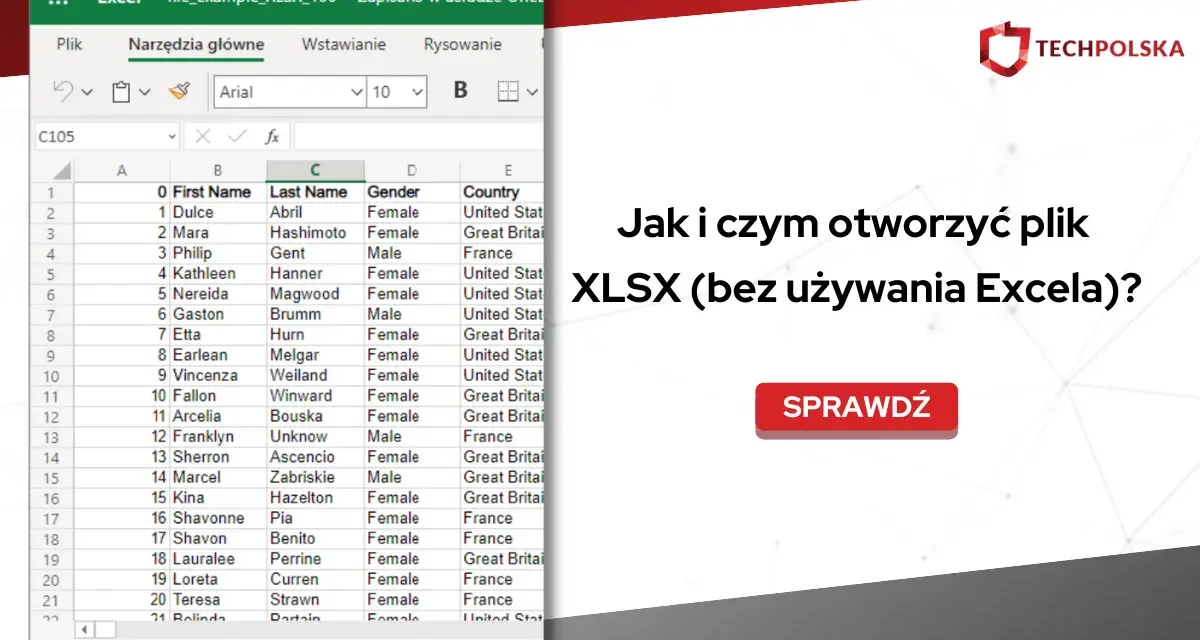 Jak otworzyć plik XLSX bez Excela? Zobacz, jak zarządzać danymi z arkusza kalkulacyjnego.