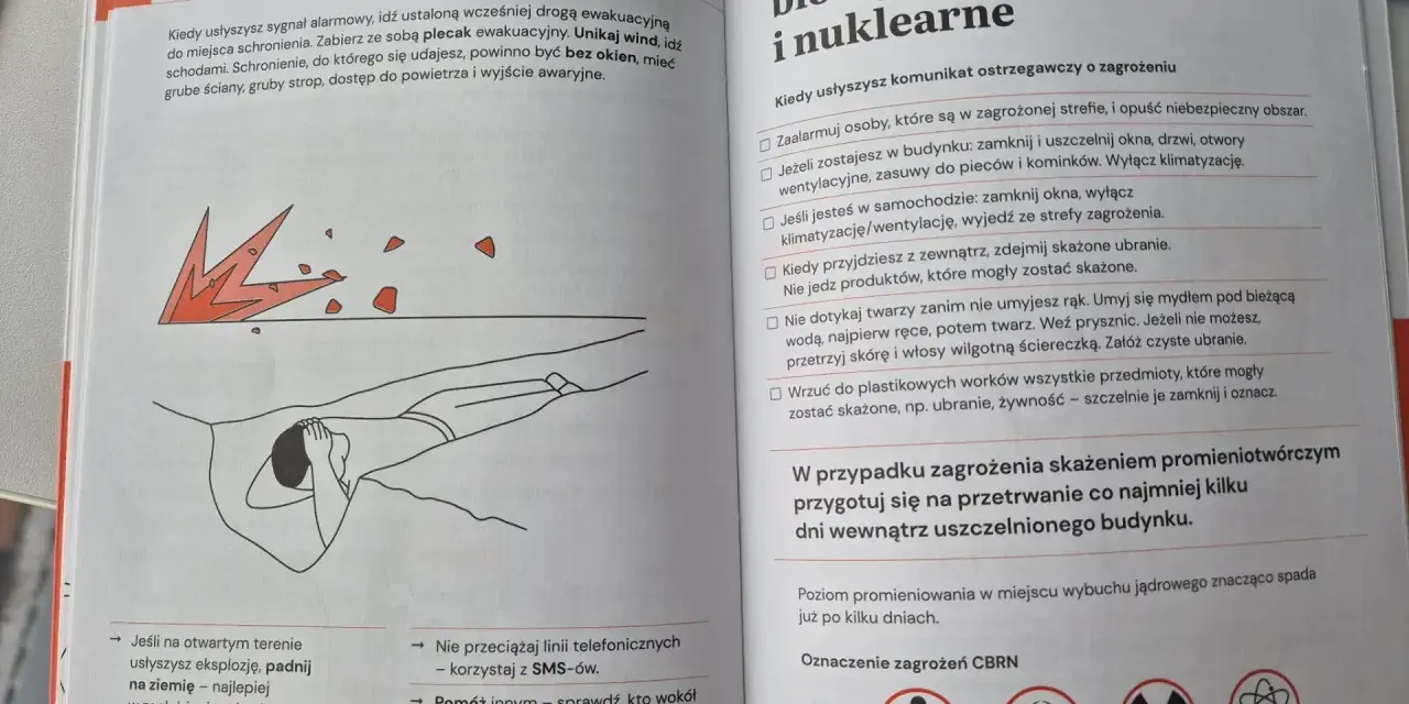 Instrukcja reagowania na zagrożenia. Czy w Gdańsku jest bezpiecznie? Dowiedz się, jak chronić się przed atakami z powietrza i zagrożeniami chemicznymi, biologicznymi, radiacyjnymi i nuklearnymi.