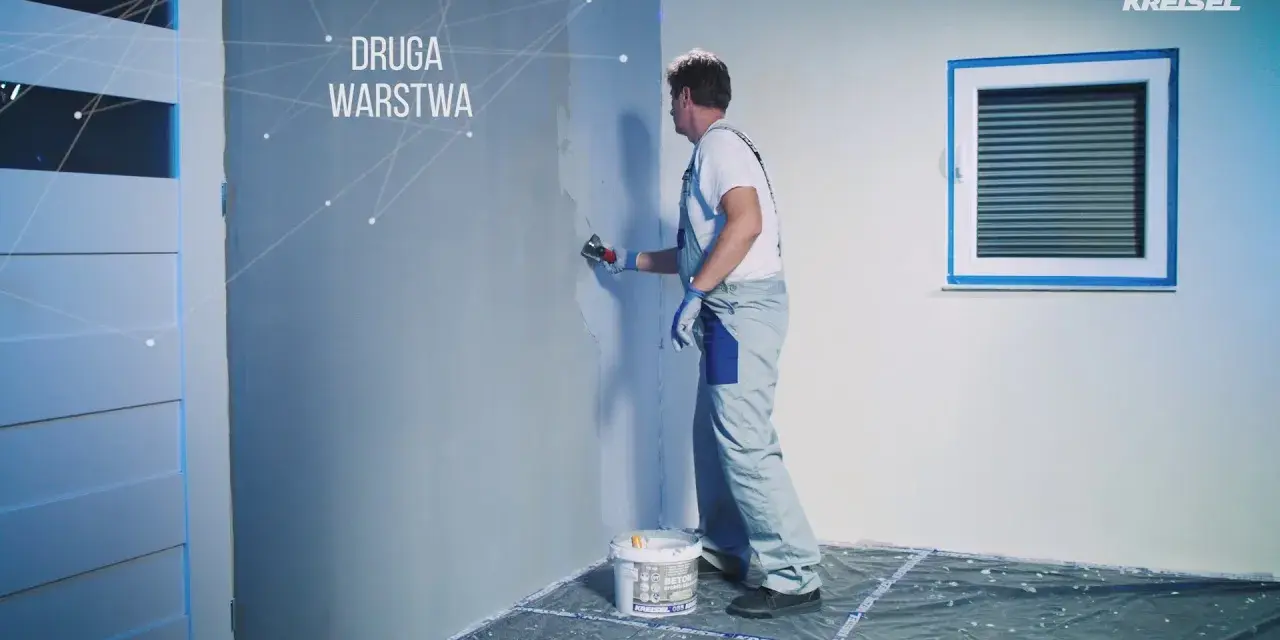 Beton dekoracyjny na ścianę jak zrobić - proste kroki do sukcesu