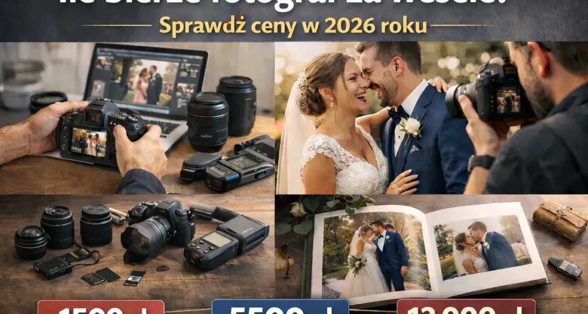 Fotograf 2026: Ile kosztuje? Uniknij ukrytych kosztów!