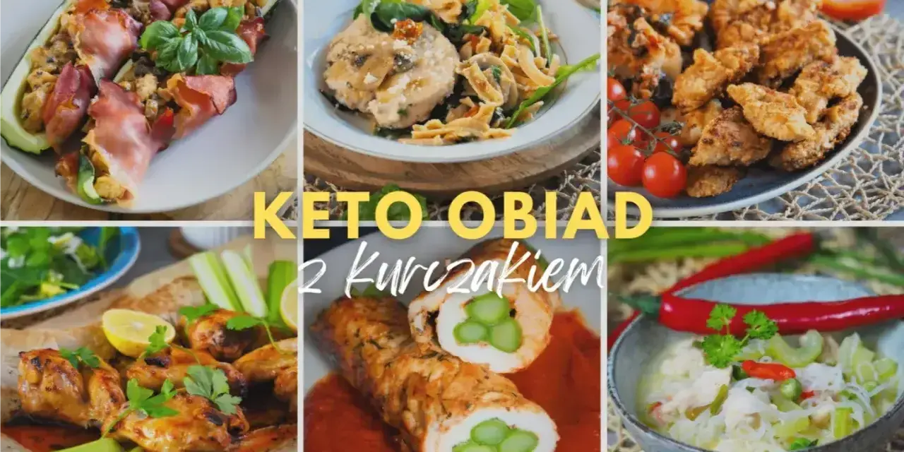 Szybki obiad keto: faszerowana cukinia, kurczak z szparagami, skrzydełka i inne pyszności.