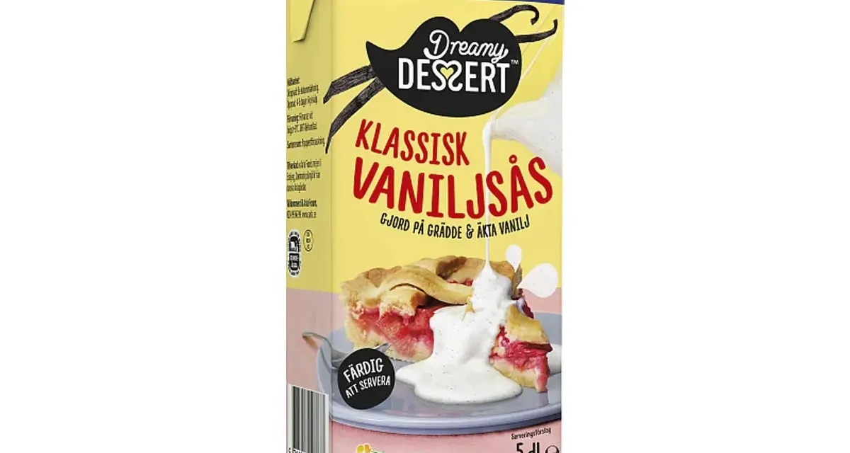 Dröm dig bort med klassisk vaniljsås, perfekt till desserten. Detta vaniljsås recept är gjort på grädde och äkta vanilj.
