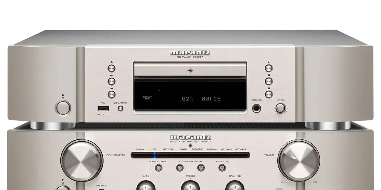 Zestaw Marantz PM6007 i CD6007, gotowy do testu.