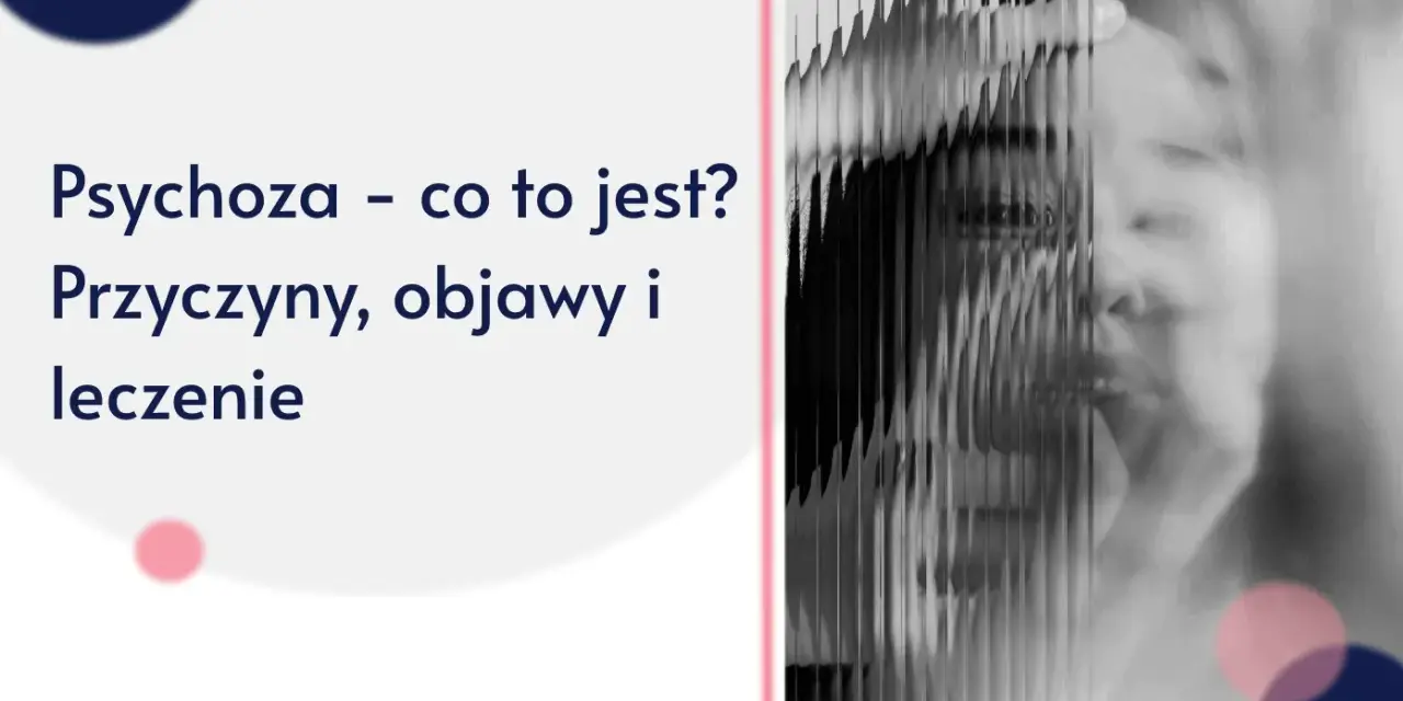Psychoza – co to jest? Przyczyny, objawy i leczenie. Zniekształcony portret osoby, sugerujący zaburzenia percepcji.