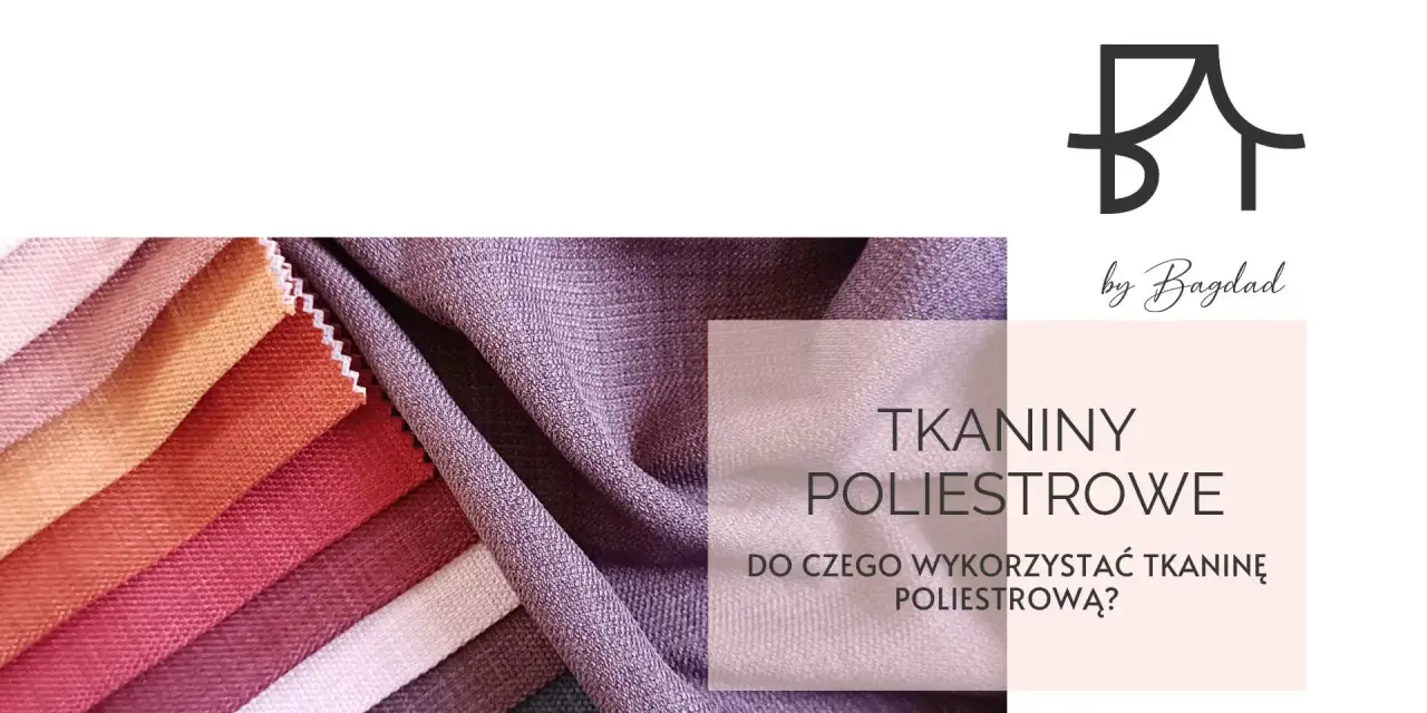 Próbki tkanin w odcieniach różu, pomarańczy i czerwieni. Czy poliester to dobry materiał? Dowiedz się, do czego wykorzystać tkaninę poliestrową.