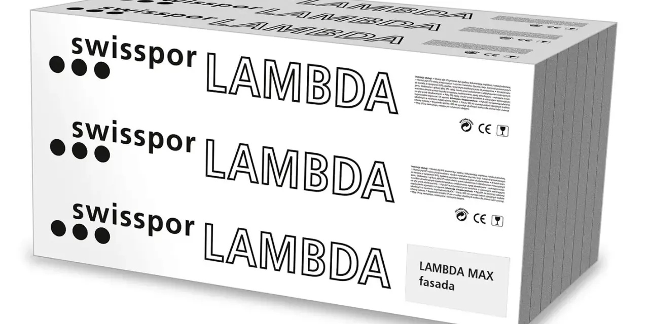 Opakowanie styropianu Swisspor Lambda. Dobra cena styropianu na fasadę.