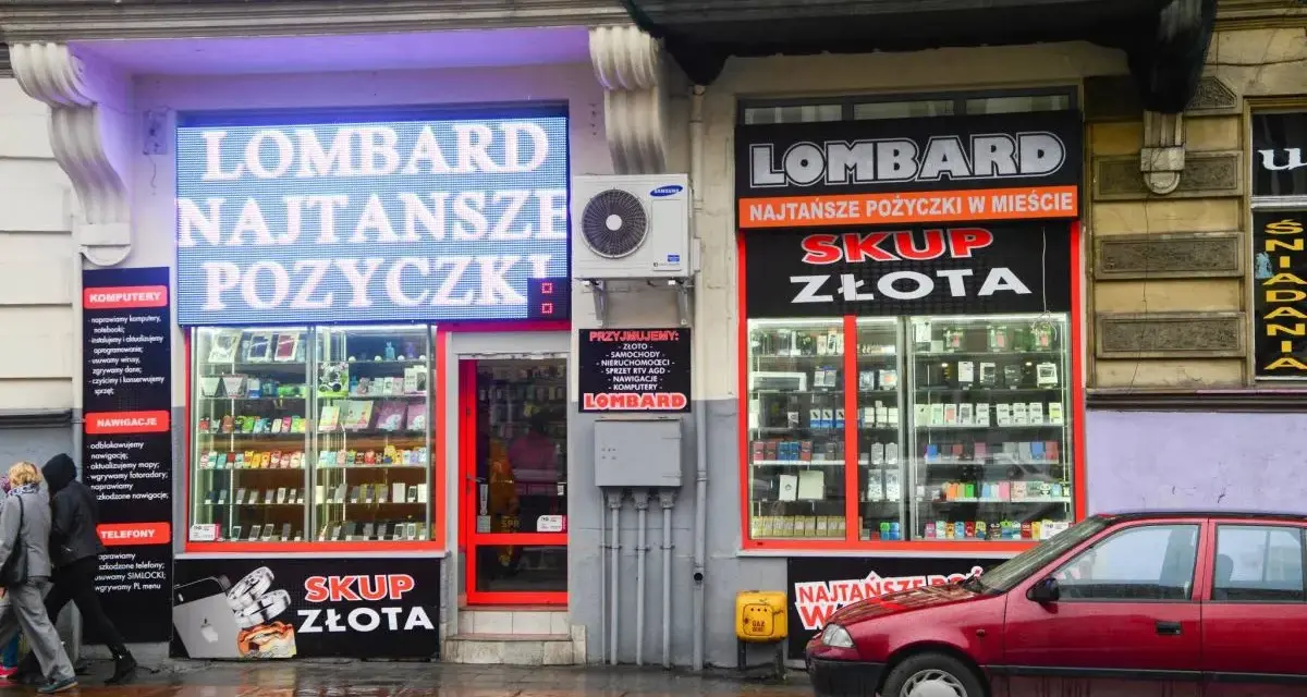 Lombard ile procent: Jakie kwoty możesz otrzymać za zastaw?