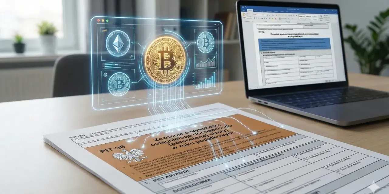 Rozliczenie kryptowalut 2026: PIT-38, DAC8 i koniec anonimowości