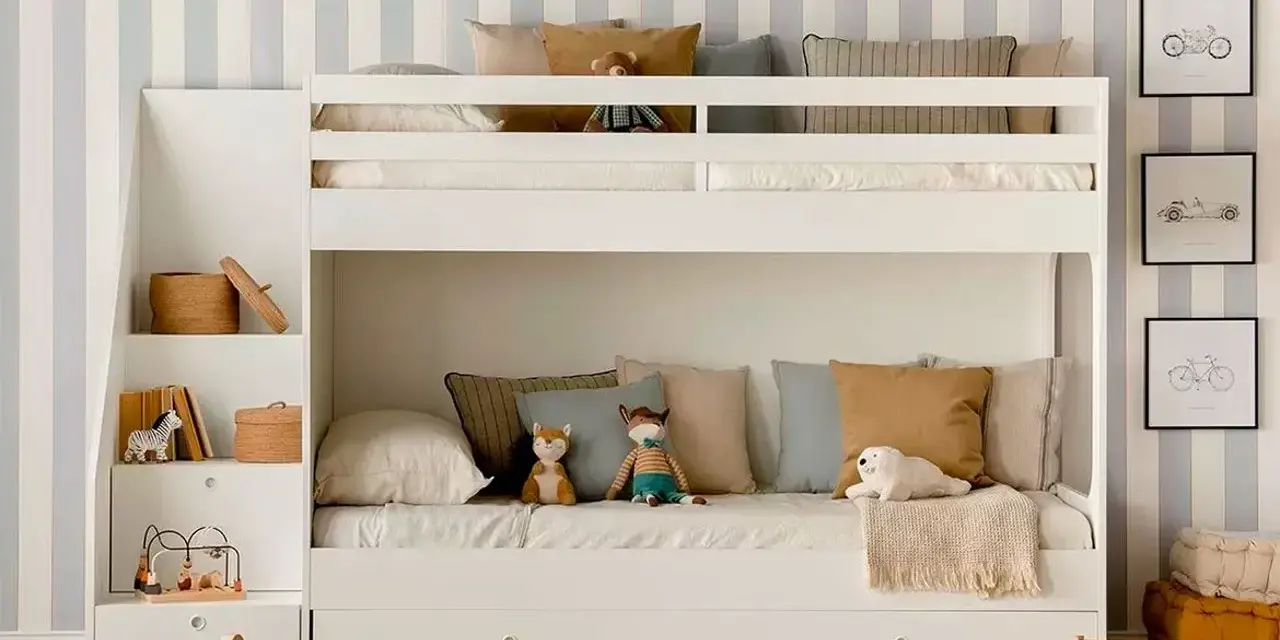 Dormitorios infantiles pequeños: ideas para maximizar espacio y magia