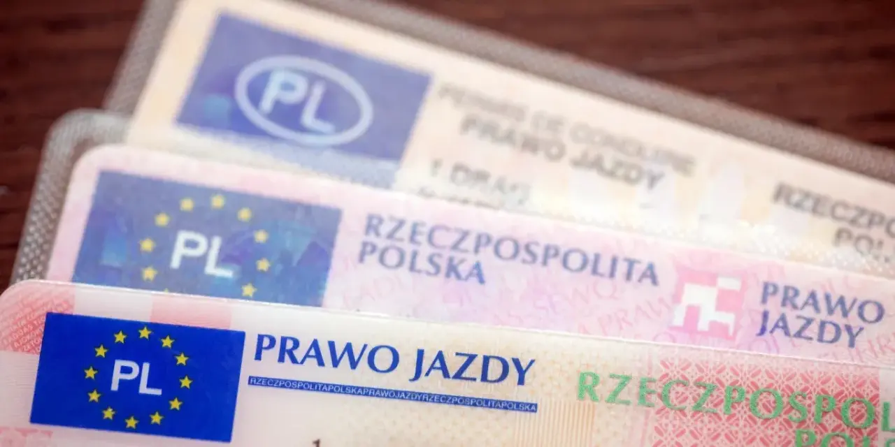 Kilka polskich praw jazdy. Zastanawiasz się, ile można mieć punktów karnych?