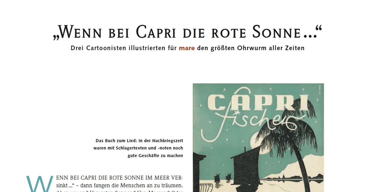 Capri-Fischer Songtext: Kompletter Text & Bedeutung | Philipp Busch