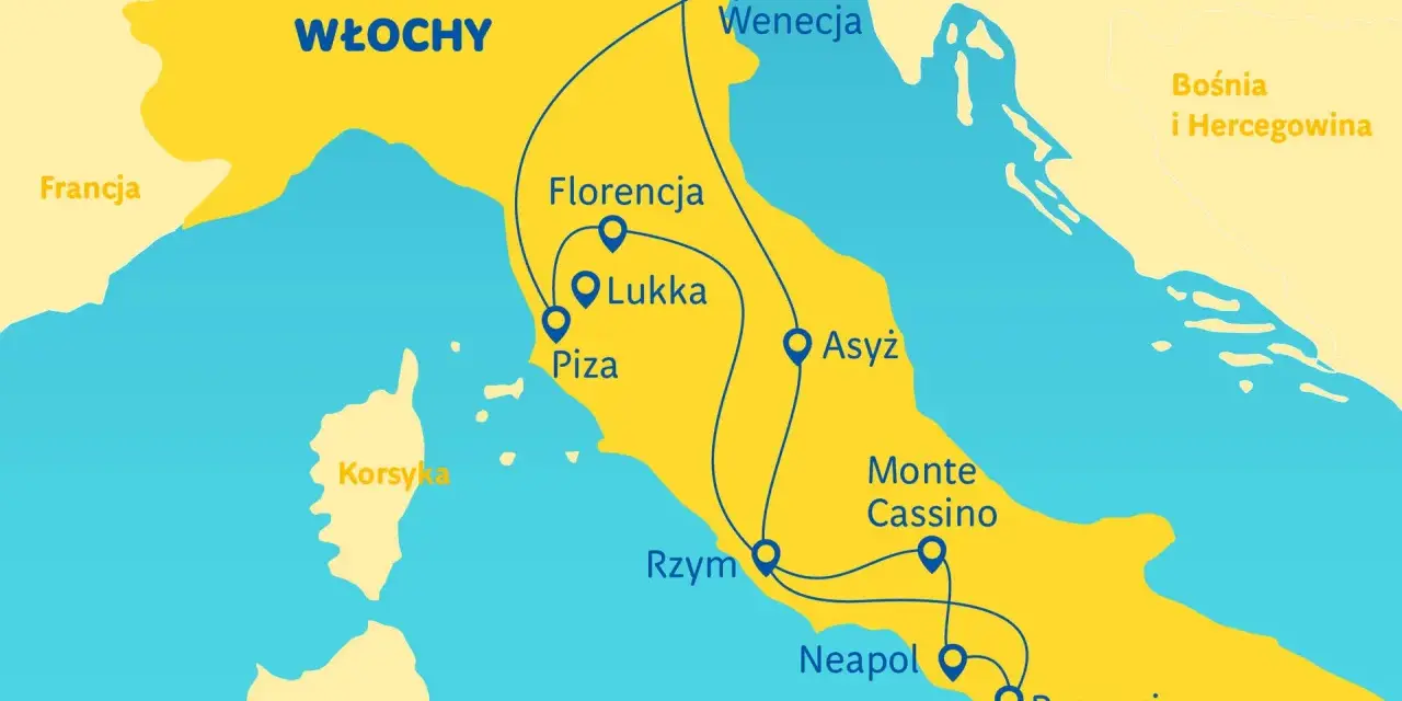 Ile trwa podróż do Włoch autokarem? Sprawdź czas przejazdu i trasy