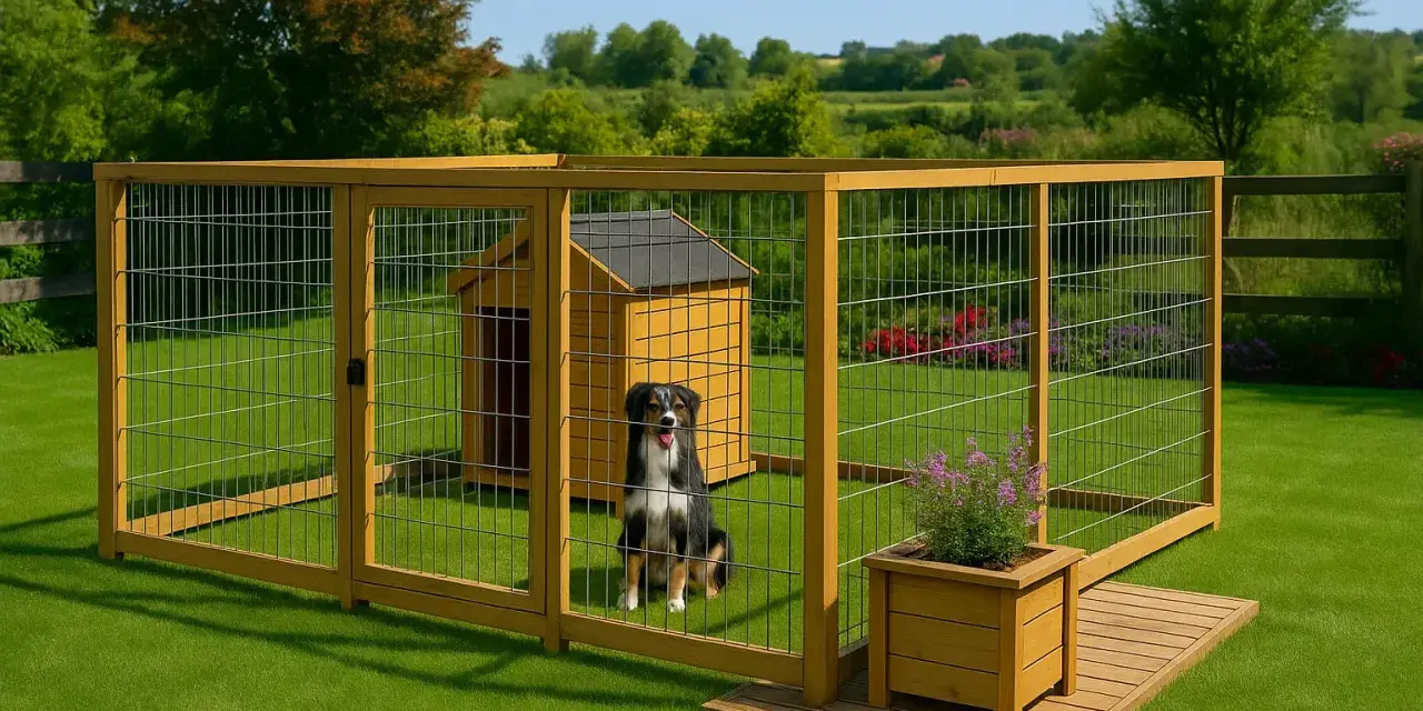 Jak tanio zrobić kojec dla psa? DIY zbuduj bezpiecznie i z głową!