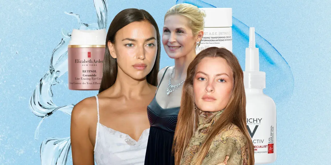 Modelos y cremas con retinol, como la de Elizabeth Arden, para evitar el retinol efecto rebote y lucir una piel radiante.