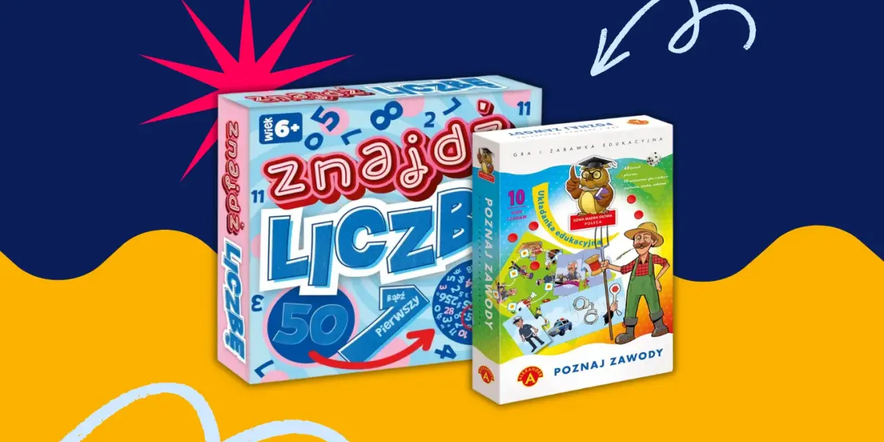 Darmowe gry edukacyjne dla dzieci: "Znajdź Liczbę" i "Poznaj Zawody" rozwijają umiejętności matematyczne i wiedzę o świecie.
