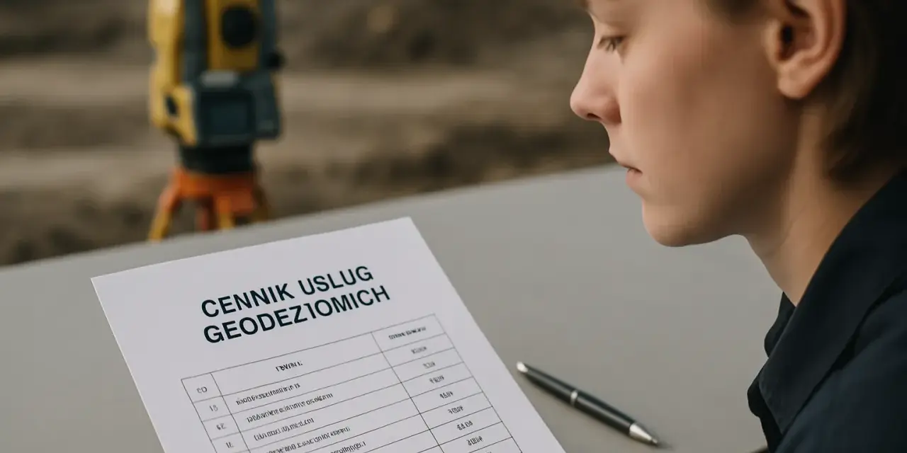 Jaki jest koszt geodety? Poznaj ceny i czynniki wpływające na stawki