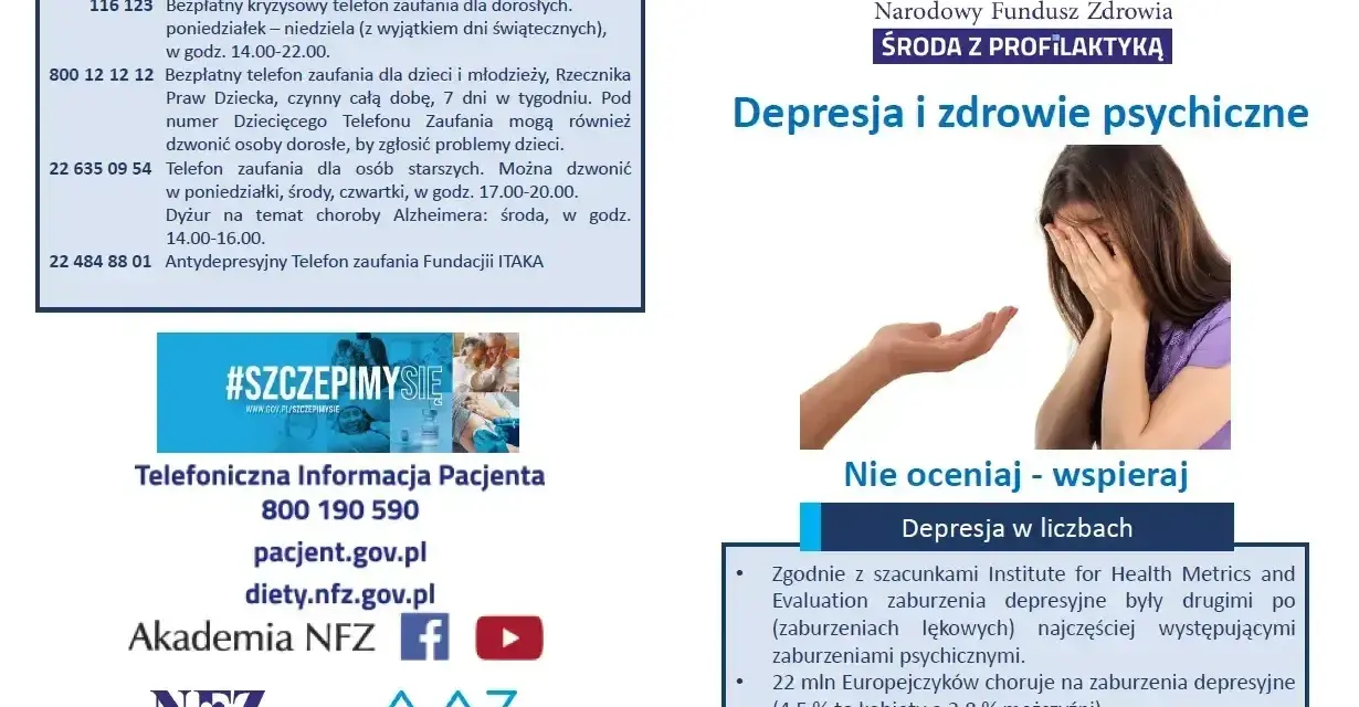 Depresja i zdrowie psychiczne. Wiele osób zmaga się z problemami, które mogą być związane z PTSD. Szukaj pomocy, nie oceniaj - wspieraj.