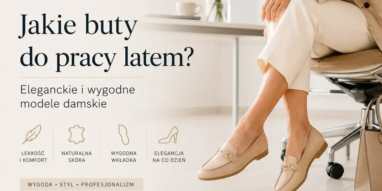 Jakie buty na lato do pracy? Eleganckie, beżowe mokasyny damskie ze skóry naturalnej, zapewniające lekkość i komfort.