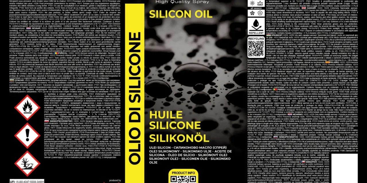 Olio di silicone HQS, post rimozione olio di silicone dopo vitrectomia. Ideale per lubrificare e proteggere.