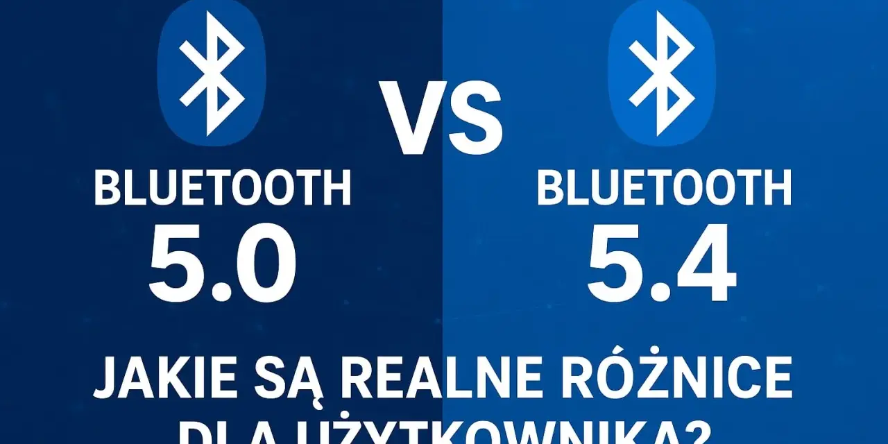 Porównanie Bluetooth 5.0 i 5.4. Co to jest Bluetooth i jakie są różnice dla użytkownika?