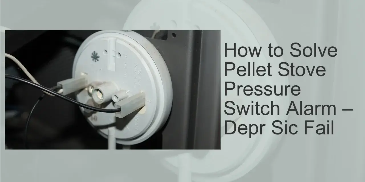Componente di una stufa a pellet: un pressostato con cavi collegati, utile per risolvere l'allarme pressostato stufa pellet.