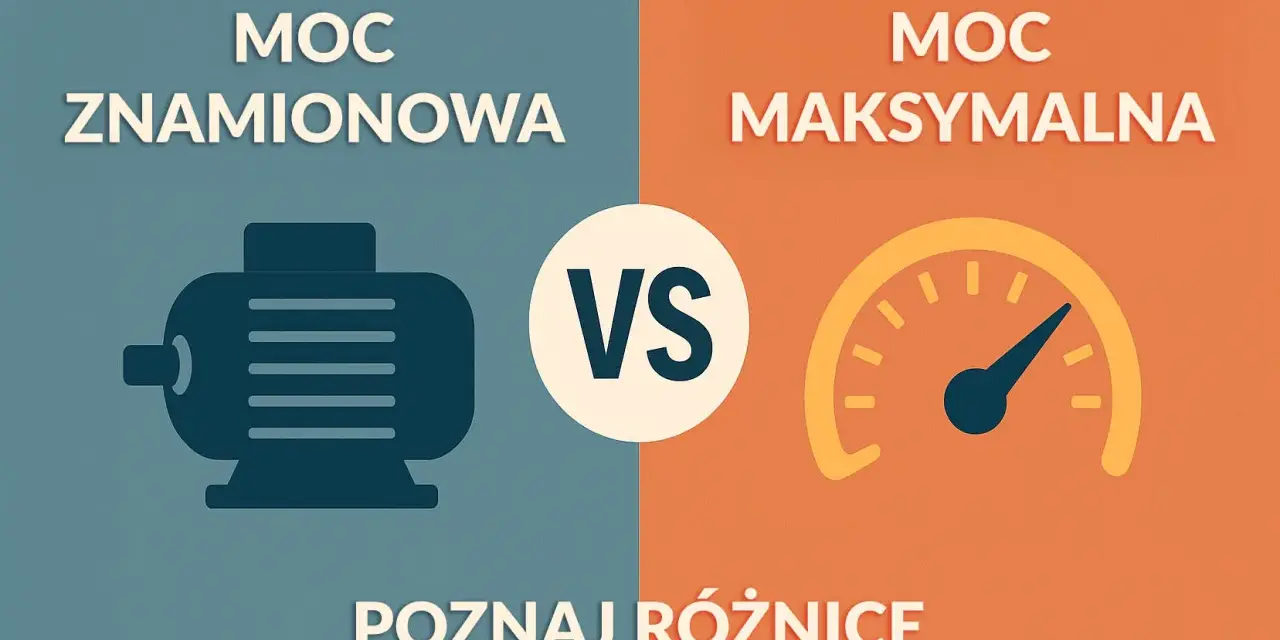 Porównanie mocy znamionowej silnika z mocą maksymalną. Poznaj różnicę między nimi.