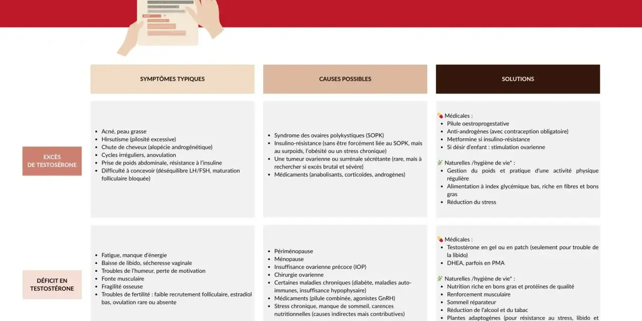 Excès/carence en testostérone : causes, symptômes et solutions. Un déficit peut entraîner une baisse de libido.