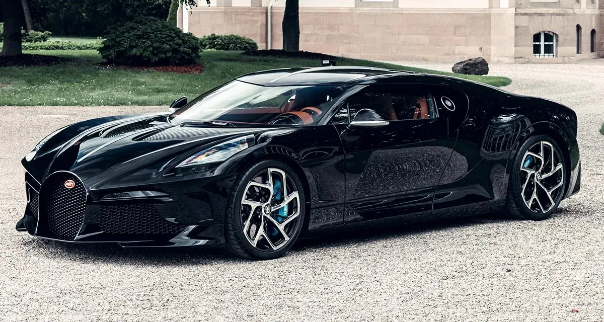 Bugatti La Voiture Noire – ile ma koni i co ją wyróżnia?
