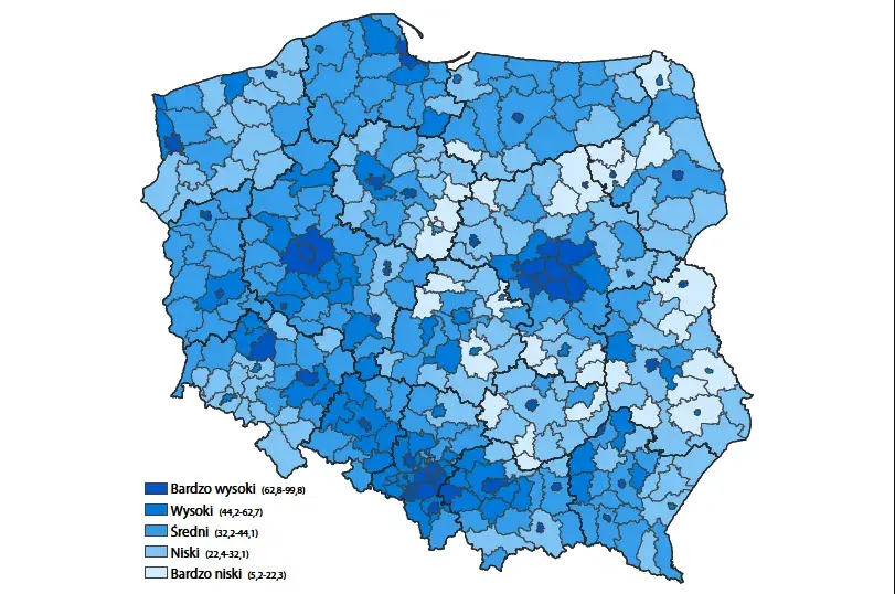 Gdzie żyje się najlepiej? Ranking i analiza dla Polaków