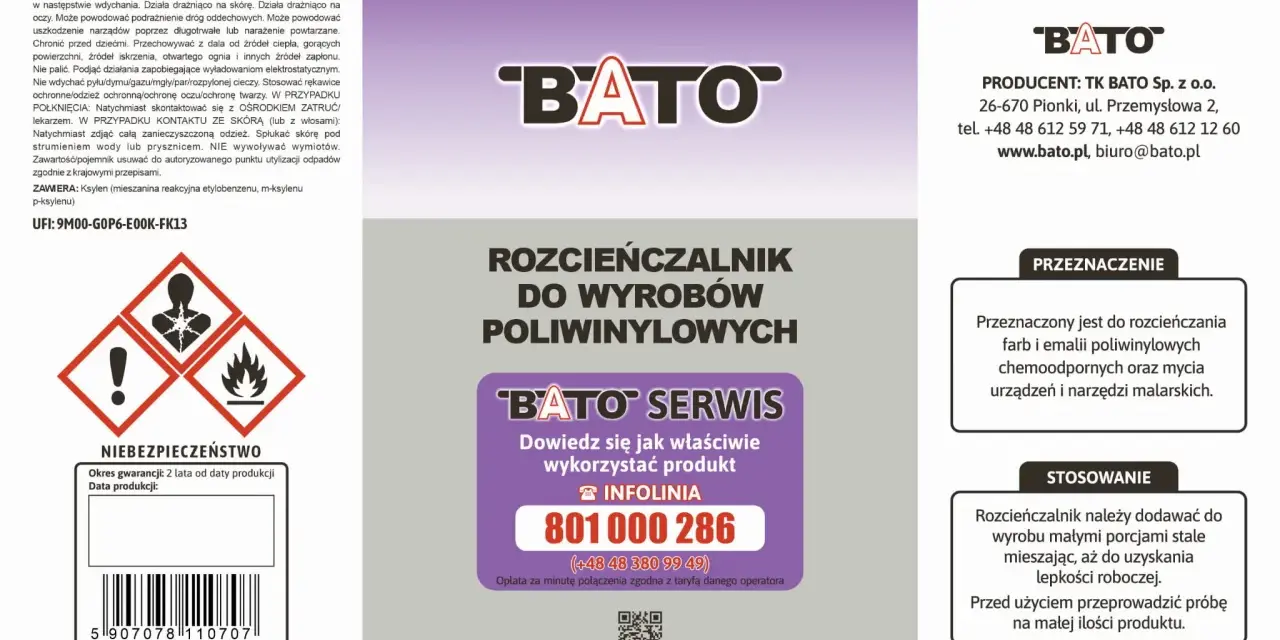 Trzy piktogramy ostrzegawcze: płomień, czaszka i kości, wykrzyknik.