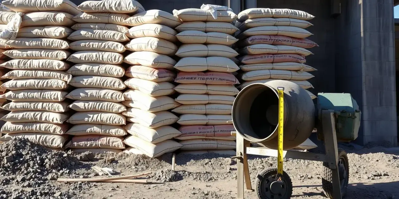 Ile cementu na betoniarkę 250l? Sprawdź idealne proporcje!