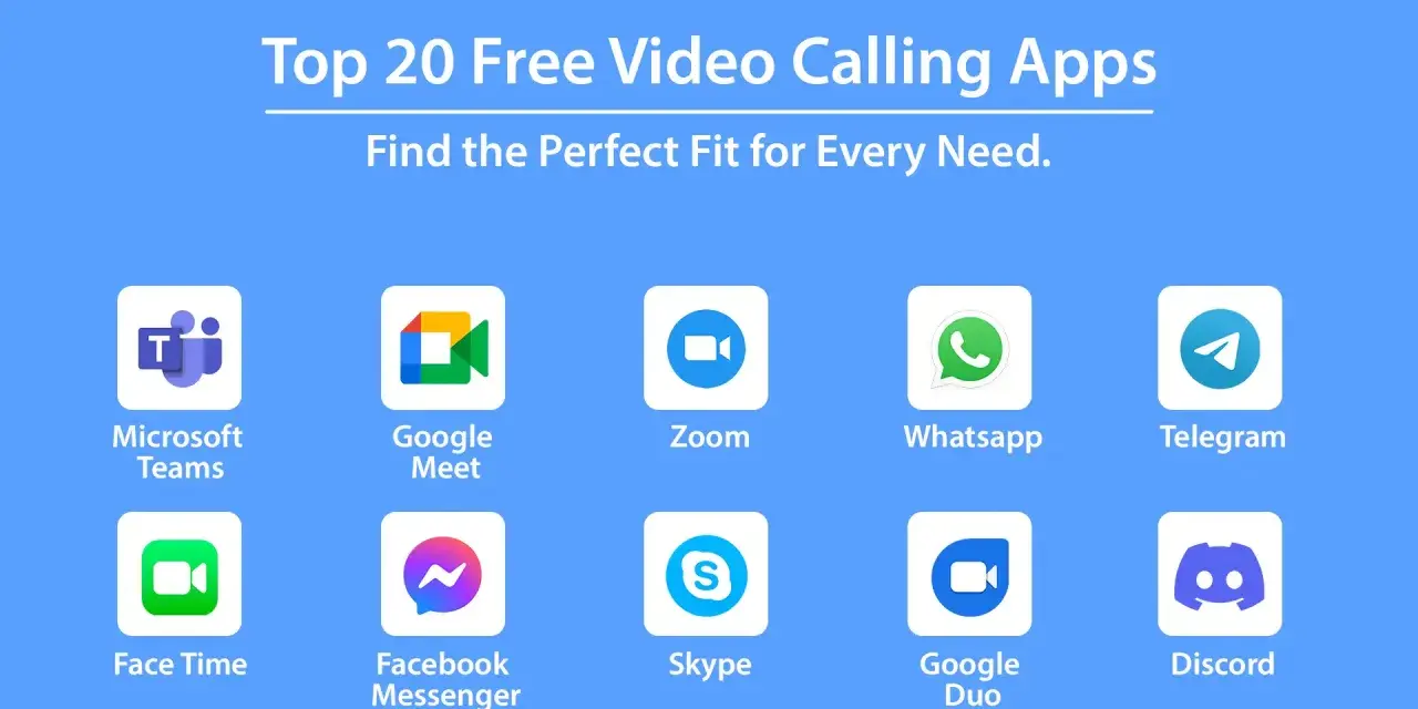 Explora las mejores apps para videollamadas online gratis: Microsoft Teams, Google Meet, Zoom, WhatsApp, Telegram, FaceTime, Messenger, Skype, Google Duo y Discord.