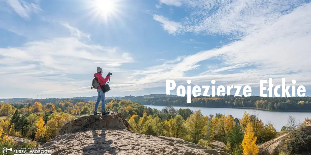Jesień nad Pojezierzem Ełckim. Idealne miejsce, gdzie jechać na 3 dni w Polsce, by podziwiać kolory natury i fotografować krajobrazy.